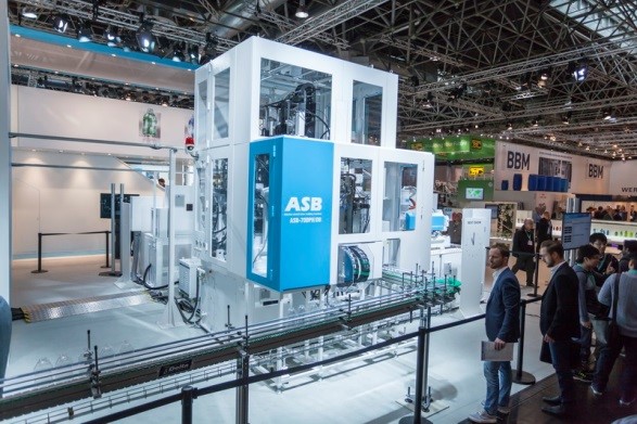 Newly developed one-step double blow molding machine ASB-70DPH/DB
