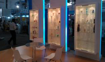 Various kinds of bottles display