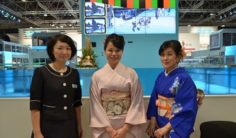 ASB staff in Kimono