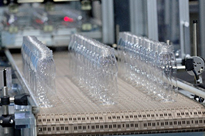 Yoghurt bottles molded by ASB-150DPX